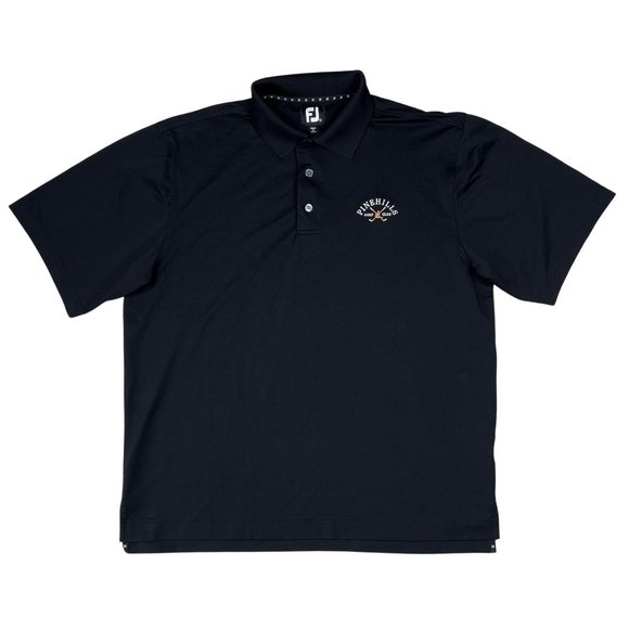 FootJoy Other - FOOTJOY Black Short Sleeve Collared Polo Performance Golf Shirt Large